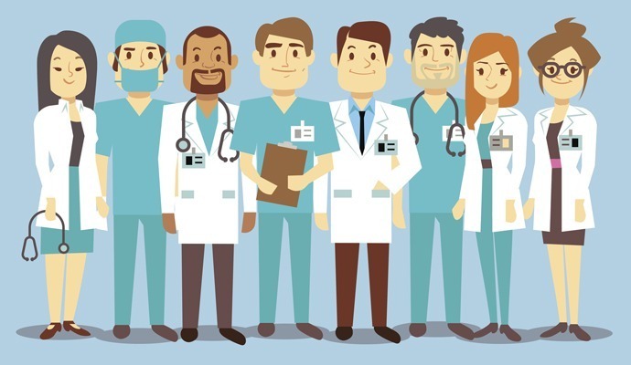 Hospital medical staff from all departments and specialties at the top hospital in amalapuram